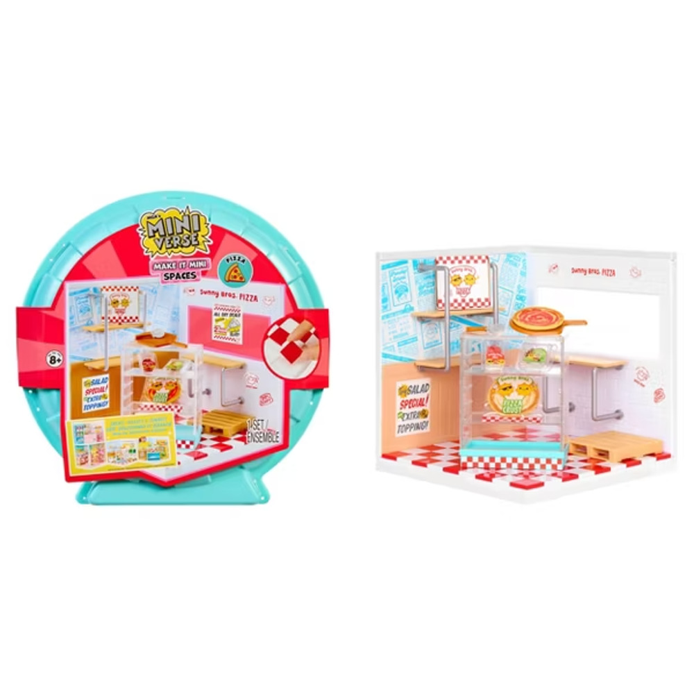 MGA s Miniverse Make It Mini Spaces Pizza Shop, Building Set